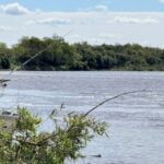 ellas-mandaron-en-el-rio:-villa-ocampo-vivio-una-multitudinaria-fiesta-de-pesca-para-mujeres