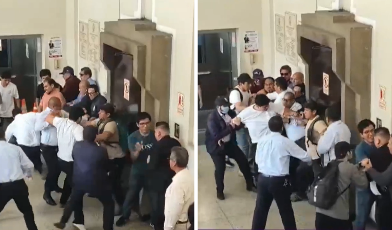 conflicto-en-la-uni:-ingreso-de-vicerrectora-genera-enfrentamientos-al-interior-de-sede-universitaria