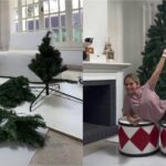 (video)-¿apurada?-gabi-wolscham-ya-armo-su-arbolito-de-navidad-en-septiembre