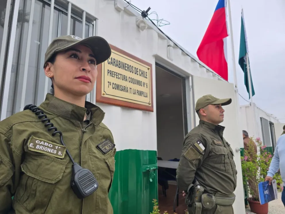 coquimbo:-inauguran-7a-comisaria-temporal-la-pampilla-con-mas-de-200-carabineros-desplegados