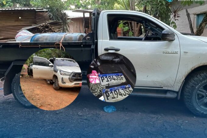 ejercito-de-honduras-se-enfrenta-a-grupo-criminal;-abandonan-vehiculo-con-placas-de-guatemala