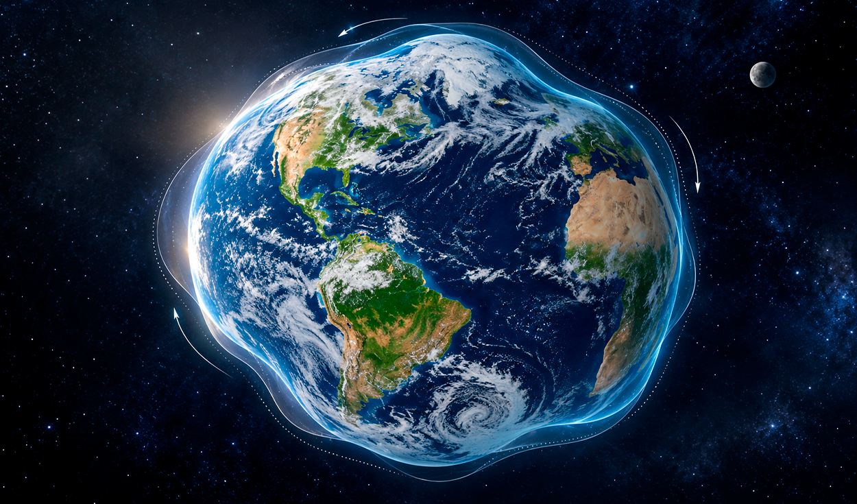 la-tierra-cambia-de-forma-cada-ano-sin-que-podamos-notarlo:-estudio-cientifico-revela-el-papel-del-agua,-el-hielo-y-la-atmosfera