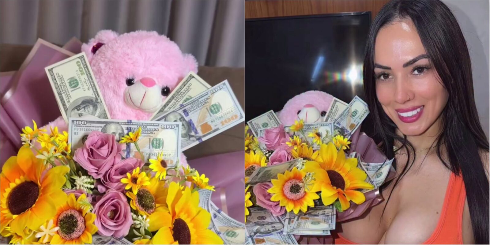 (video)-¡cuerona-regalo-parte-de-su-millonario-ramo-de-flores!