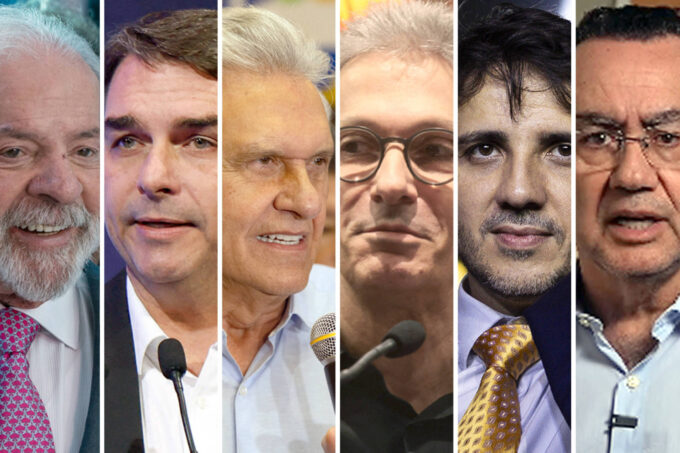 datafolha:-flavio-bolsonaro-atrai-mais-eleitores-de-zema,-renan,-caiado-e-cury-em-2o-turno-contra-lula
