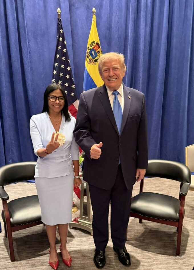 delcy-rodriguez-califica-de-historica-su-reunion-con-trump-y-le-agradece-su-“respaldo”