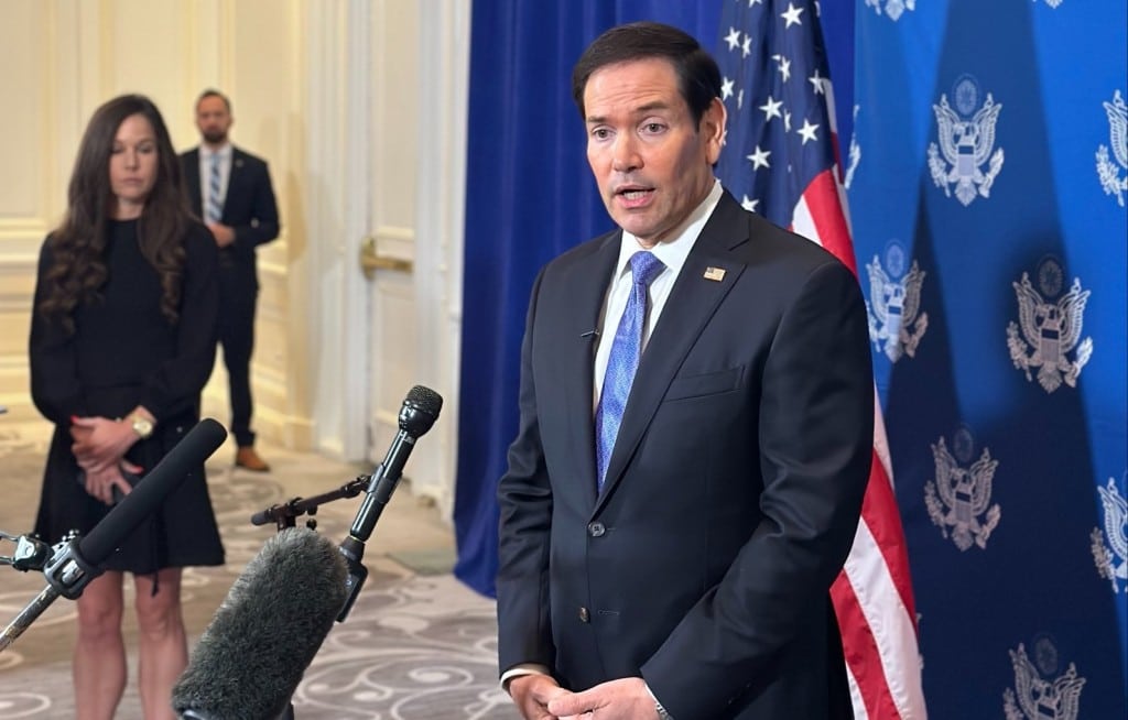 rubio:-la-reunion-trump-delcy-fue-breve,-pero-abordo-la-transicion-hacia-elecciones-libres