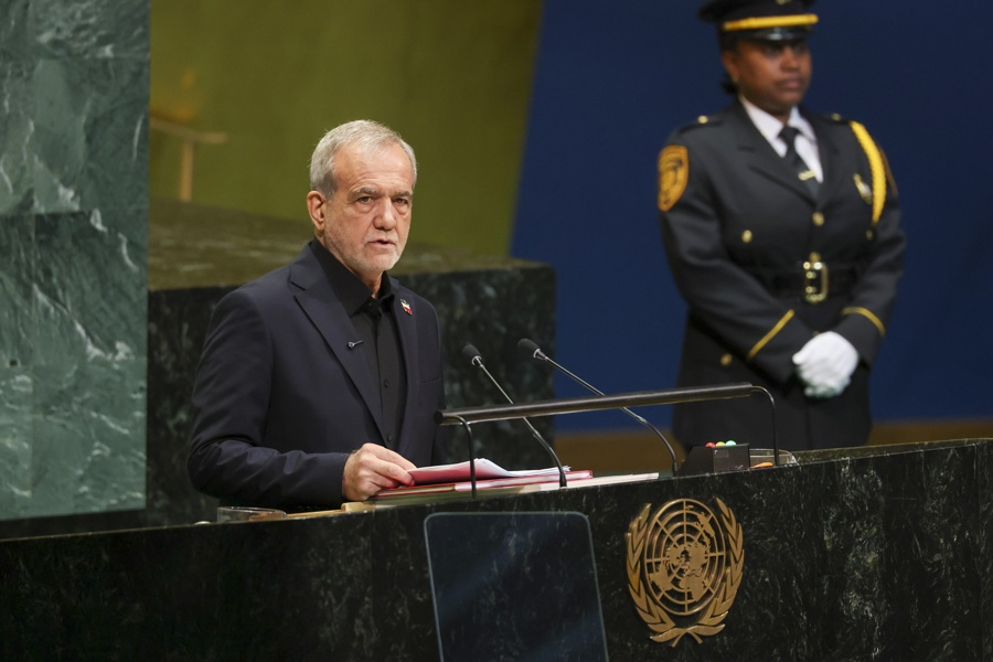 «somos-victimas-del-terrorismo»:-el-presidente-de-iran-acusa-en-la-onu-a-estados-unidos-e-israel-de-terrorismo