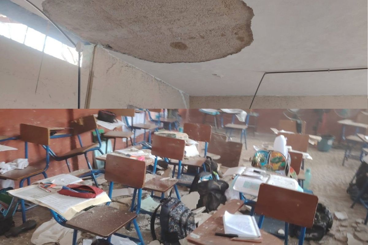 desprendimiento-de-repello-en-techo-de-escuela-de-chiquimula-deja-varios-estudiantes-heridos