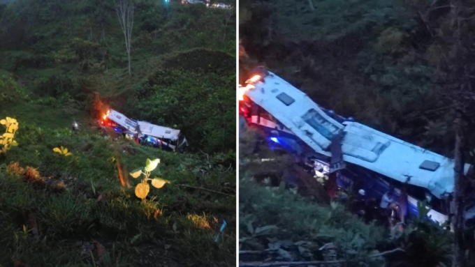 habla-conductor-de-bus-que-cayo-por-un-abismo-en-la-via-medellin-puerto-berrio:-revelo-la-causa-que-habria-provocado-el-siniestro