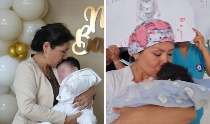 tonito-ya-tiene-hogar:-bebe-abandonado-queda-bajo-cuidado-de-enfermera-tras-autorizacion-del-mimp