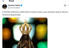 apos-decisao-de-dino,-tabet-republica-post-sobre-nossa-senhora-aparecida