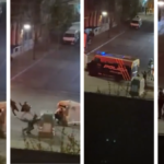 adolescente-recibio-un-disparo-en-el-rostro-durante-los-festejos-de-penarol:-hubo-enfrentamientos-contra-la-policia-con-contenedores-como-“escudos”