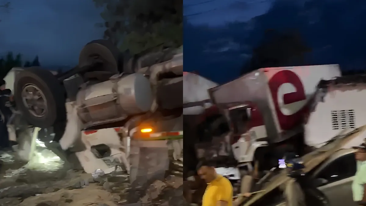 videos-del-fuerte-accidente-del-tractocamion-que-se-estrello-contra-una-vivienda-en-la-via-lebrija-–-giron,-dejando-7-heridos-y-una-persona-muerta