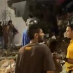 fuerte-accidente-se-origino-en-giron:-tractocamion-se-estrello-fuertemente-contra-una-casa-y-arraso-con-varios-carros,-reportan-un-muerto-y-7-heridos