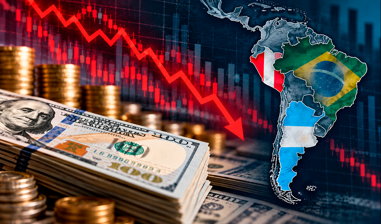 los-3-paises-mas-endeudados-de-america-latina-en-2026:-uno-roza-el-100%-de-su-pib-y-ninguno-es-argentina,-peru-o-venezuela