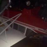 vendaval-danifica-avioes-em-aeroporto,-destroi-hangares-e-deixa-rastro-de-destruicao-no-pr