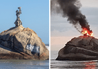 estatua-da-pedra-da-feiticeira-e-destruida-pelo-fogo-no-litoral-de-sp
