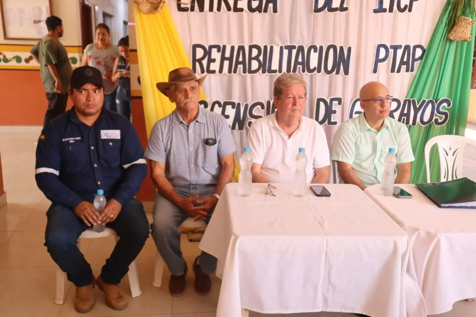 guarayos:-avanza-la-rehabilitacion-de-la-planta-potabilizadora-de-agua