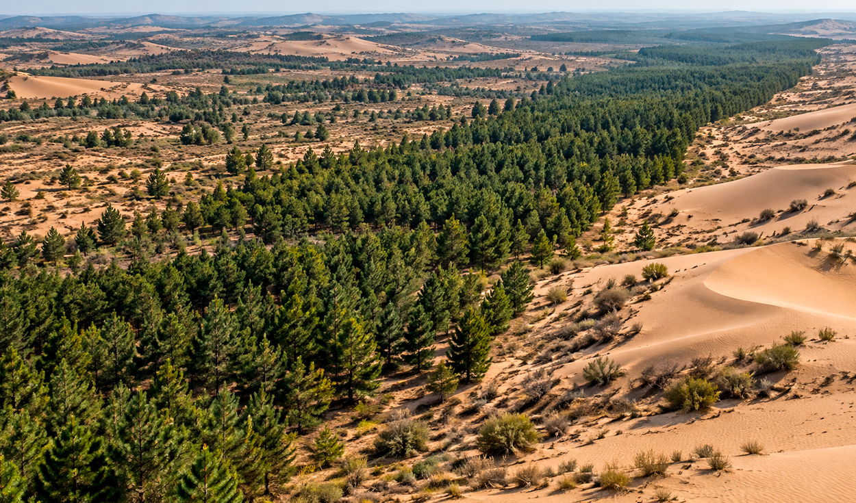 china-levanto-una-muralla-de-arboles-contra-el-desierto-y,-casi-50-anos-despues,-el-plan-amenaza-sus-reservas-de-agua
