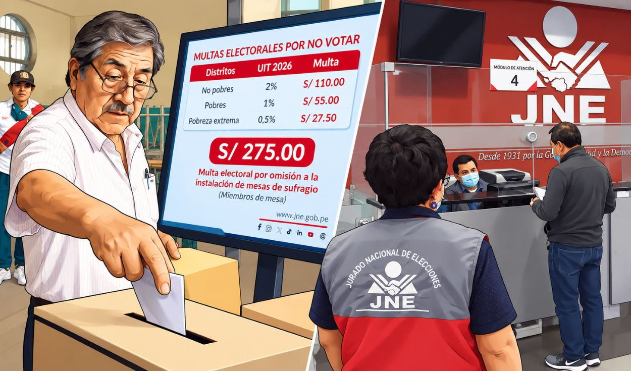 ¿que-pasa-si-no-pago-la-multa-por-no-votar?:-sanciones,-tramites-impedidos-y-cobranza-coactiva-del-jne
