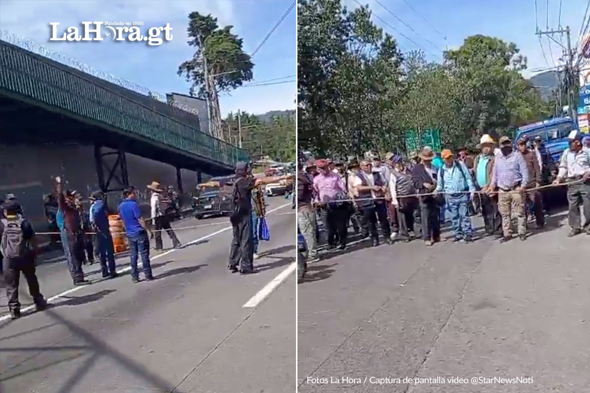 veteranos-militares-bloquean-la-ca-1-occidente-en-san-lucas-sacatepequez;-provial-reporta-otros-dos-puntos-cerrados