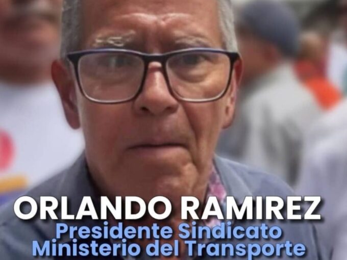 liberan-al-dirigente-sindical-orlando-ramirez-tras-casi-un-mes-en-desaparicion-forzada
