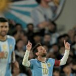 asi-fue-el-ultimo-adios-de-lionel-messi-en-la-seleccion-argentina:-su-gol-de-penal,-el-show-de-drones-y-el-discurso-final