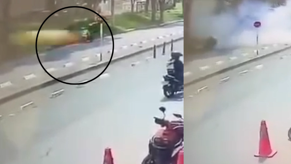 video-del-momento-del-atentado-con-explosivos-contra-la-policia-en-popayan,-cauca:-en-el-ataque-terminaron-heridos-dos-agentes-y-tres-civiles