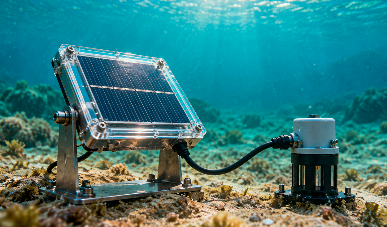 china-genera-electricidad-con-paneles-solares-a-10-metros-bajo-el-mar:-podrian-alimentar-sensores-submarinos-durante-mas-de-5-anos