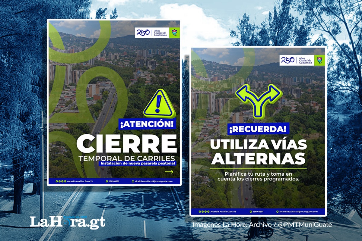 instalacion-de-pasarela-provocara-cierres-viales-en-zona-15-este-fin-de-semana