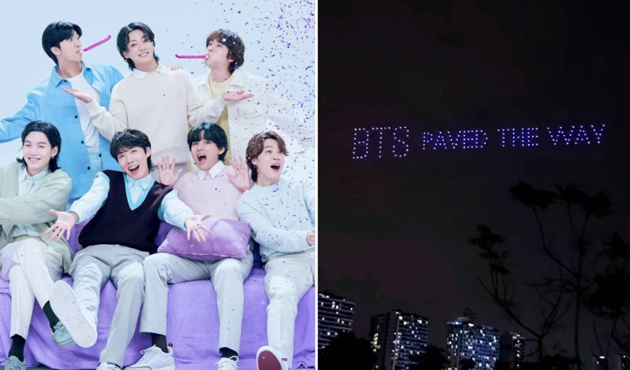 bts-recibio-de-regalo-en-lima-un-impresionante-show-de-drones:-estas-son-las-imagenes-del-ambicioso-proyecto-de-las-fans