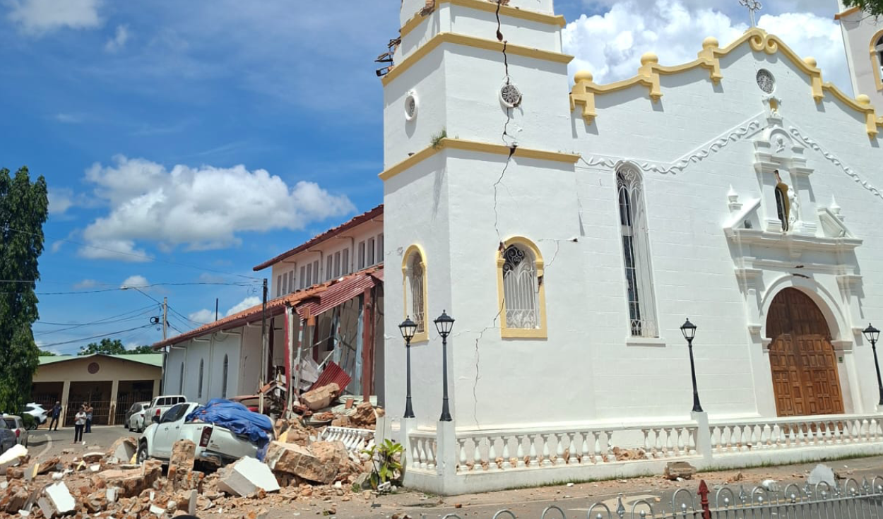 un-fuerte-terremoto-sacude-panama:-las-primeras-imagenes-del-sismo-que-provoco-danos-en-viviendas-y-edificios