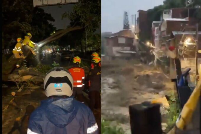 fuertes-lluvias-provocan-desbordamientos,-caidas-de-arboles-y-rescates-en-colombia