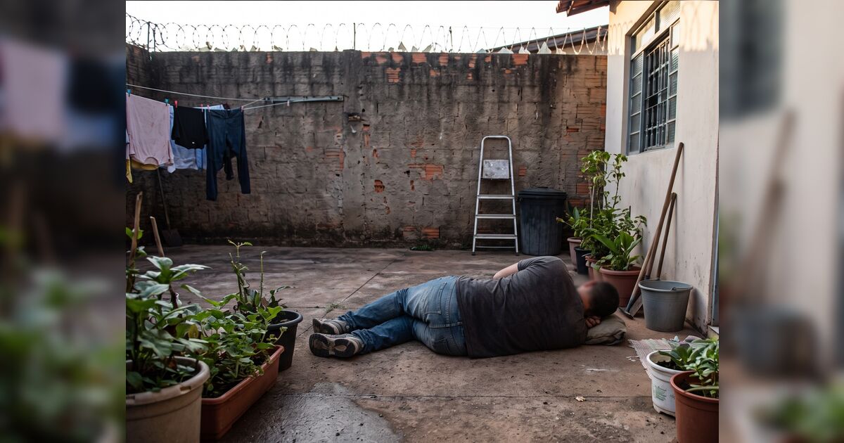 invasao-inusitada:-homem-pula-muro,-assusta-moradora-e-dorme-no-quintal