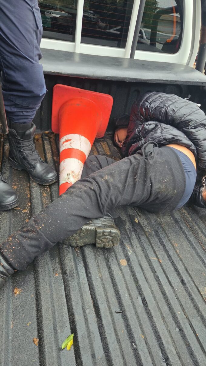 balacera-y-persecucion:-detienen-a-malandro-y-recuperan-dinero-robado-de-una-gasolinera