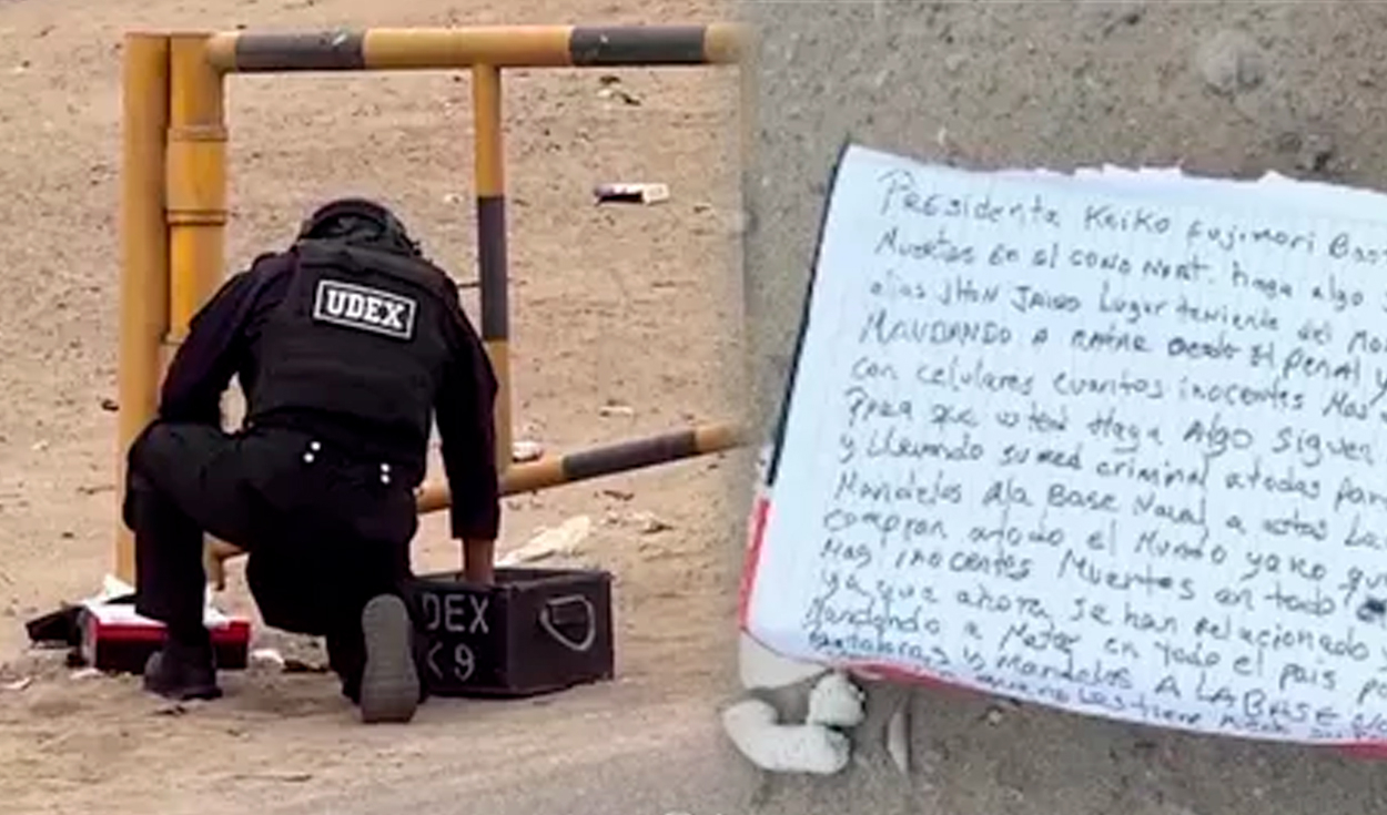 hallan-presunto-explosivo-y-amenaza-dirigida-a-keiko-fujimori-frente-al-penal-ancon-ii:-“basta-ya-de-muertes.-haga-algo”