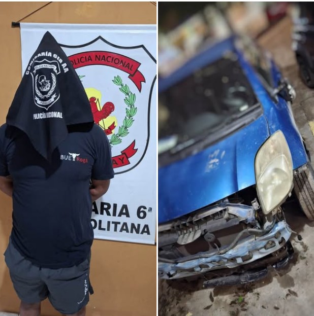 manejaba-ka’ure,-revento-a-un-motociclista-e-intento-atrincherarse-en-su-barrio-para-no-ir-preso