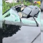 pedra-de-50-quilos-cai-de-caminhao-e-deixa-motorista-em-estado-grave-em-sc