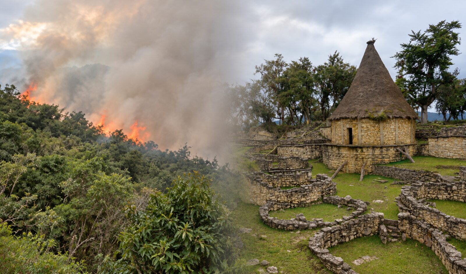 incendio-forestal-en-amazonas-pone-en-alerta-a-kuelap:-fuego-se-registro-cerca-del-complejo-arqueologico