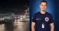 servidores-de-rio-bom-se-despedem-de-colega-em-carreata-com-sirenes-e-buzinas;-veja