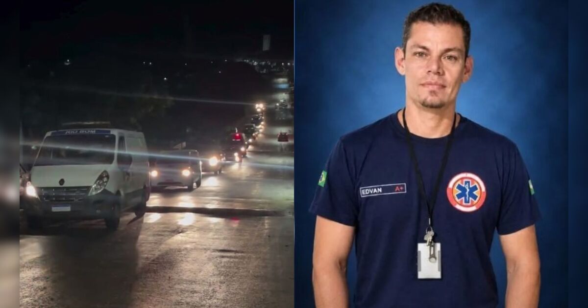 servidores-de-rio-bom-se-despedem-de-colega-em-carreata-com-sirenes-e-buzinas;-veja