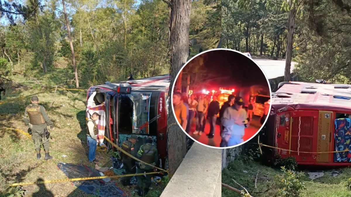 nuevos-detalles-del-grave-accidente-provocado-por-disparos-contra-un-bus-en-la-via-panamericana;-hay-4-muertos-y-56-heridos:-‘piratas-terrestres’