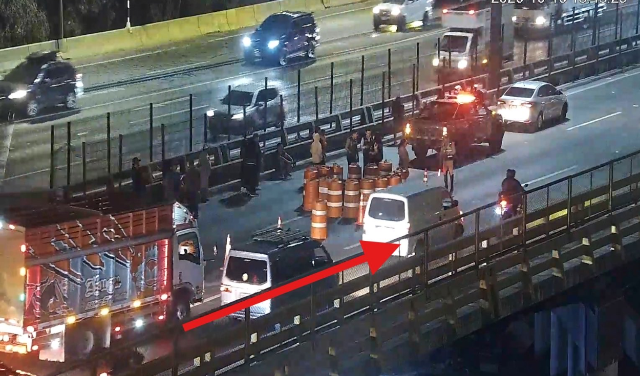 via-de-evitamiento:-reportan-congestion-de-hasta-10-kilometros-tras-accidente-que-dejo-un-muerto