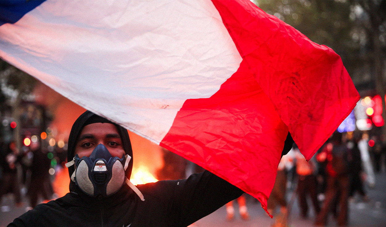 mas-de-400-detenidos,-un-mutilado-por-granada-y-multiples-enfrentamientos-deja-la-jornada-de-protestas-en-francia