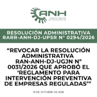 resolucion-administrativa-rarr-anh-dj-upsr-n°-0294/2026