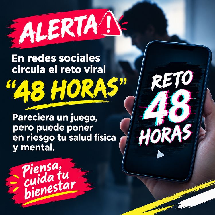alertan sobre-el-supuesto-reto-viral-de-las-48-horas