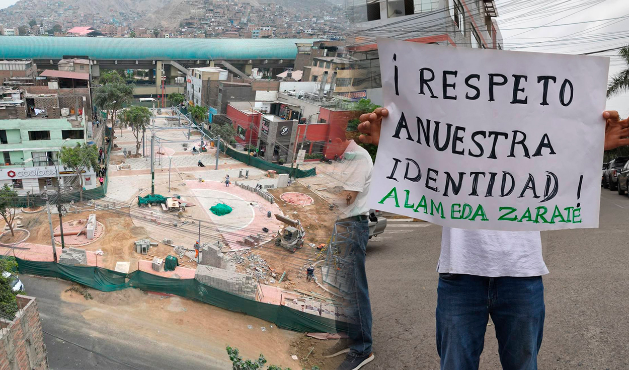 cambian-nombre-de-alameda-palestina-por-caja-de-agua-en-sjl:-vecinos-rechazan-la-decision-municipal