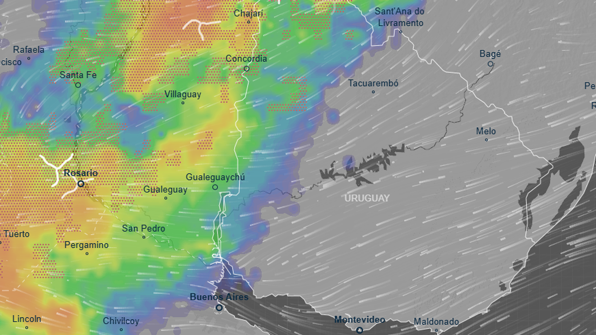 inumet-emitio-alerta-amarilla-por-tormentas-fuertes,-lluvias-abundantes-y-posible-caida-de-granizo:-las-zonas-afectadas