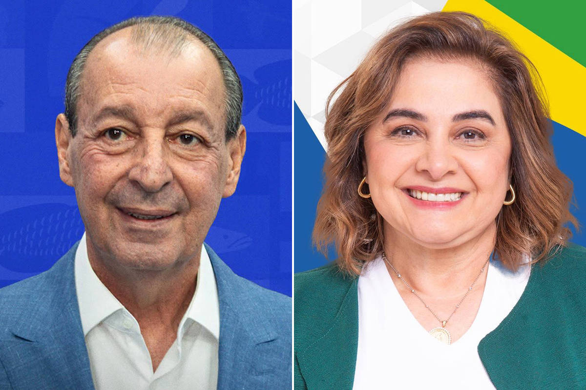veja-os-numeros-de-omar-aziz-e-maria-do-carmo,-candidatos-ao-governo-do-amazonas