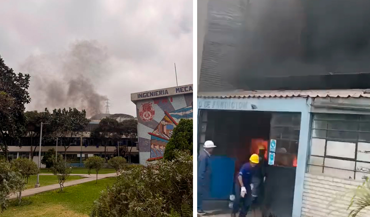 emergencia-en-la-uni:-incendio-en-laboratorio-de-ingenieria-mecanica-moviliza-a-bomberos